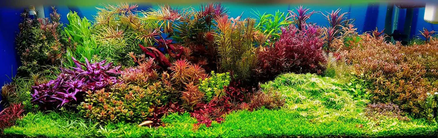 Dutch aquarium layout
