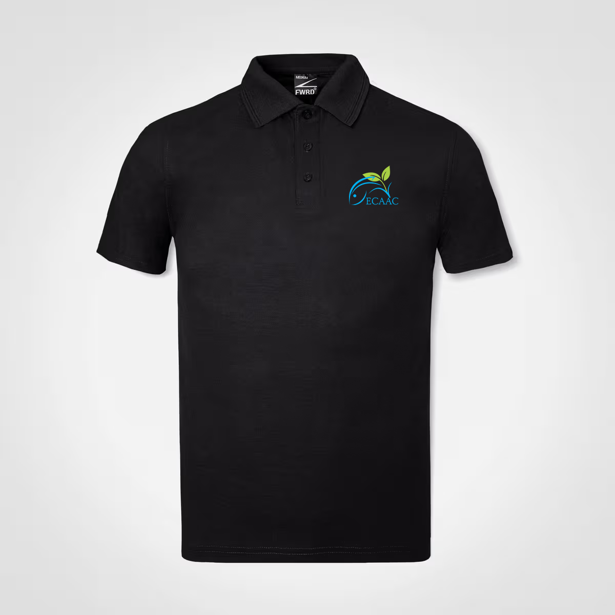 ECAAC Golf Shirt - black